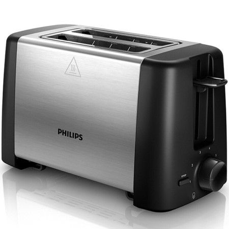 飞利浦(PHILIPS) HD4826/92 全自动家用 烤面包机 黑色(单位：台)