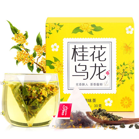 【48小时发货】序木堂桂花乌龙茶30g/盒图片