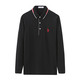 U.S.POLO ASSN.美国马球协会男19年秋季撞色领长袖POLO衫外穿翻领6193105072