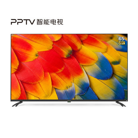 【苏宁专供】PPTV智能电视 65Q900 65英寸 4K超高清 人工智能 全面屏 量子点 网络WIFI平板电视机