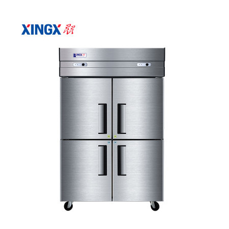 【苏宁专供】星星(XINGX) BCD-840E 840升 商用冰柜 厨房冰箱 立式多门冰箱 冷藏冷冻保鲜柜 厨房展示柜 双温直冷