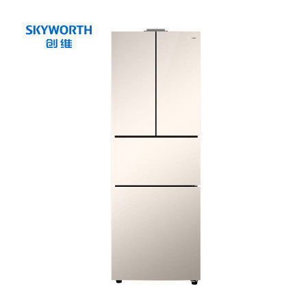 【苏宁专供】创维（Skyworth）冰箱 BCD-272WGY 法式风冷冰箱 家用大冰箱 多门分区养鲜 中门微冷冻（醇雅金）