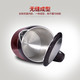 美的（Midea）电热水壶家用304不锈钢快速自动断电双层防烫1.7L水壶HJ1708a大容量