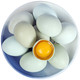  农家散养乌鸡蛋50枚新鲜土鸡蛋绿壳鸡蛋  邮乡甜