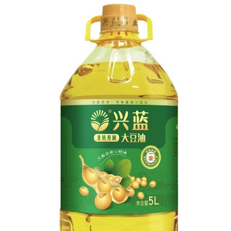 兴蓝 4非转基因大豆油5L图片