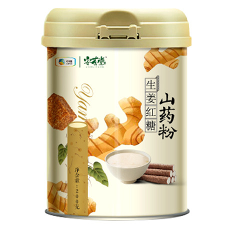 安荟堂 早餐粉 营养粉 五谷粉 老姜红糖山药粉450g福利礼品