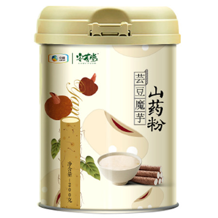 安荟堂 早餐粉 营养粉 五谷粉 豆魔芋山药粉450g福利礼品