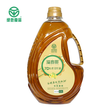 安徽当涂天顺农业溢合田优质7D压榨菜籽油（国家绿色食品）5L