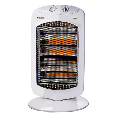 格力电暖器 远红外 石英灯管 复合速热 NSD-12-WG 白色图片