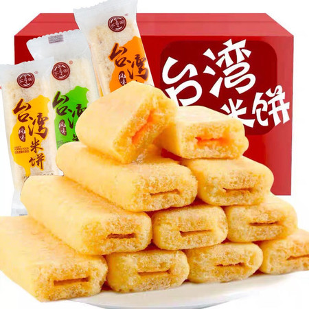 台湾米饼能量棒休闲零食早餐饼干
