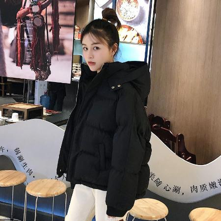 冬季外套女面包服学生韩版宽松羽绒棉服2020新款棉衣短款加厚棉袄图片