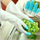 家务厨房刷洗碗手套防水橡胶皮手套加厚耐用薄款洗衣清洁乳胶手套
