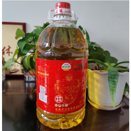 农家自产 云南罗平菜油，纯正一级菜籽油5L非转基因农家菜油，醇自然一级5L菜油