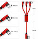 【券后29.9元】弯头三合一数据线 一拖三Type-C/苹果/安卓接口通用