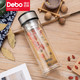 德铂/Debo 舒尔特玻璃水杯320mlDEP-745