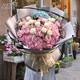 520真花同城鲜花速递全国生日礼物送女友玫瑰花绣球花束广州上海成都