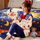 韩版珊瑚绒睡衣冬季保暖加厚法兰绒甜美可爱少女公主风家居服套装
