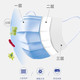 保证质量合格--发货快-一次性防护口罩三层防飞沫熔喷布鼻罩现货直发