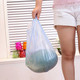 家用垃圾袋加厚手提式一次性背心式黑色彩色大号厨房塑料袋批发