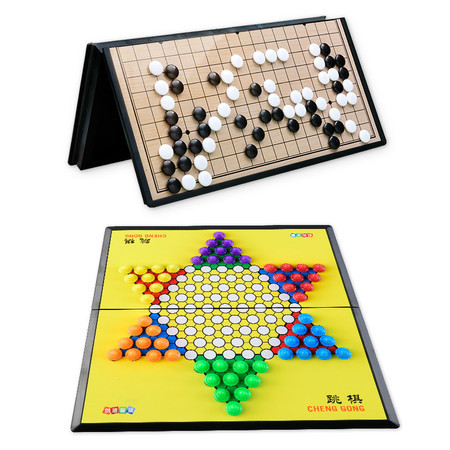 匠趣 磁性跳棋围棋二合一套装