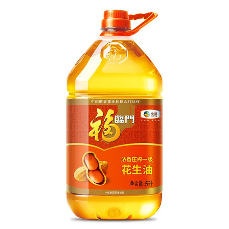 福临门浓香花生油5L