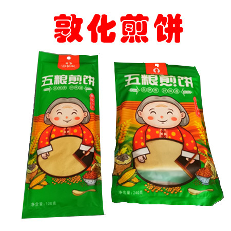 【邮政农品】祥稻家 吉林敦化 五粮煎饼 240g*4袋