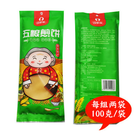 祥稻家 【敦化邮政】吉林敦化  五粮煎饼 100g*1袋