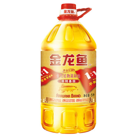 金龙鱼 5L黄金比例食用调和油 JLY-036图片