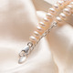 京润珍珠/gNPearl 珍珠 灵丽淡水珍珠项链强光泽 送妈妈送婆婆母亲节礼物 两面光（馒头圆）