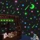 【100颗200颗300颗】夜光贴发光星星墙贴纸卧室自粘3D立体墙贴