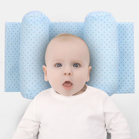 婴儿枕头防偏头偏头矫正宝宝刚出生新生儿头型0-6个月-3岁定型枕
