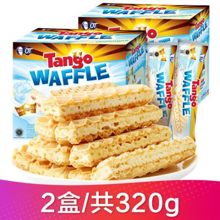 【4盒】Tango印尼进口零食品巧克力牛奶夹心威化饼干早餐休闲小吃图片