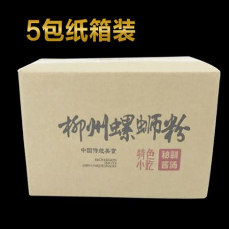 【5袋装现货速发】嘟螺缘5袋x320g柳州螺蛳粉正宗螺狮粉包邮图片