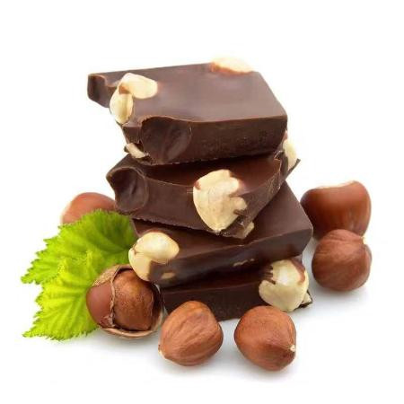 俄罗斯进口黑巧克力整顆果仁榛仁夹心巧克力休闲糖果零食