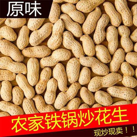 【超值1斤 农家铁锅炒花生】原味炒花生带壳1斤5斤装口感香脆