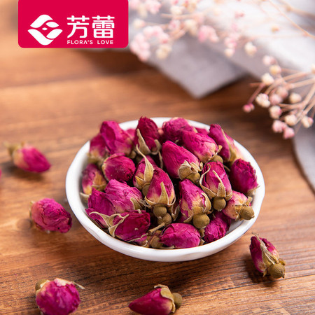 玫瑰花茶正品平阴玫瑰果茶干玫瑰菊花茶柠檬片美水果白花茶组合