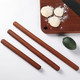 乌檀木擀面杖擀面杖实木 擀面皮 烘焙工具木质擀面棍面杖木棒木棍