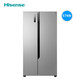 海信/Hisense BCD-579WFK1DPUT 对开双门式电冰箱节能变频风冷无霜智能家用