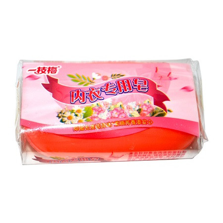 一枝梅 【宜邮直播】内衣专用洗衣皂100g*4块