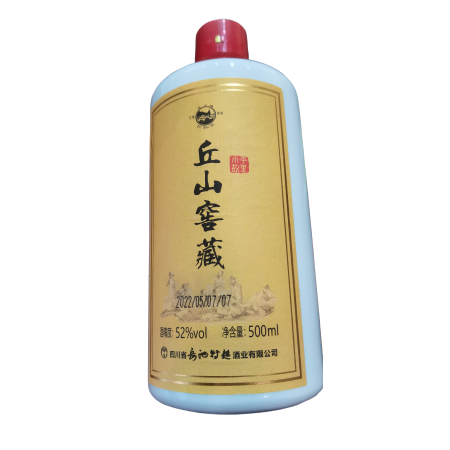 岳池特曲 丘山窖藏500ml*6瓶/件52度浓香型