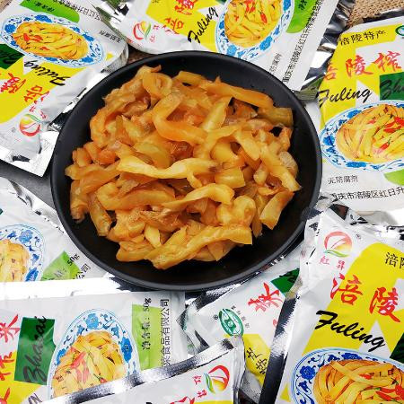 【新货】涪陵榨菜50g去皮榨菜丝小包装特产榨菜批发下饭菜咸菜