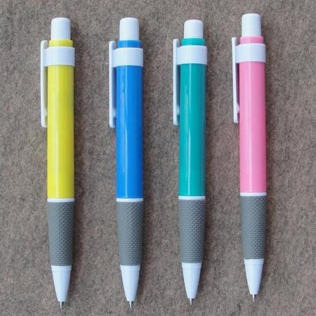 圆珠笔按压式圆珠笔原子笔批发零售学习办公蓝色笔芯图片