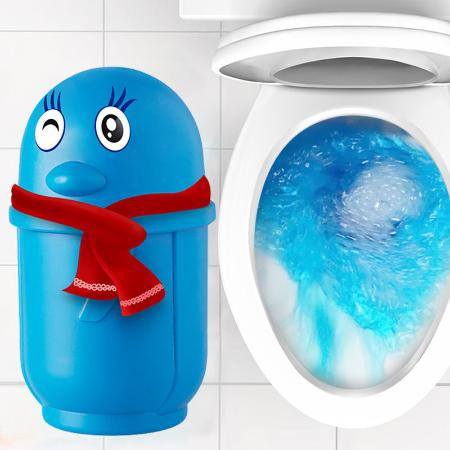 蓝泡泡洁厕宝厕所除臭洁厕灵马桶清洁剂厕所卫生间用品清香除异味图片