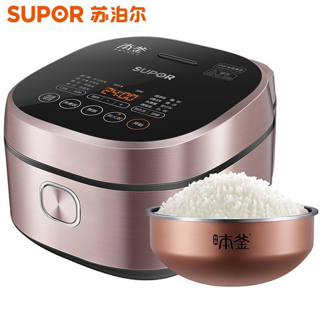 苏泊尔/SUPOR  SF40HC43本釜电饭煲IH电饭锅4升智能家用多功能2-5-6人图片