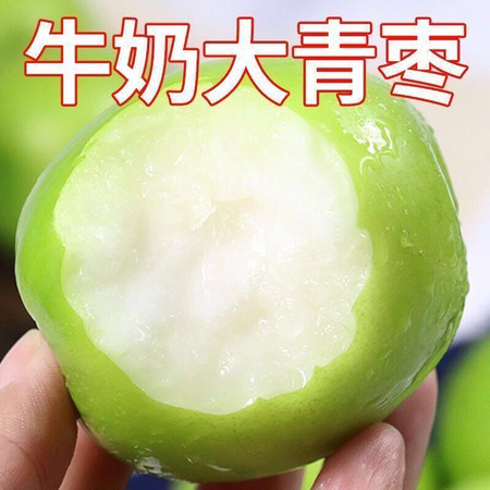 【甩同行10条街价格】云南牛奶青枣2/3/5斤脆枣脆甜枣薄皮新鲜水果孕妇当季整箱现摘图片