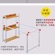 电脑桌台式家用经济型书桌简约电脑桌简易书架组合办公桌学习桌子【博莱生活馆】