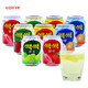 LOTTE韩国进口乐天粒粒橙/葡萄汁水果汁饮料238ml*9罐组合酸甜口味果味饮料罐装