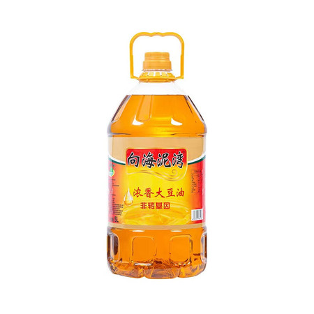 向海泥湾 吉林省通榆县 向海泥湾非转基因大豆油5L/桶 【品质粮油季】充氮保鲜，健康好油，营养师推荐图片