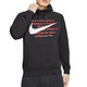 耐克NIKE 男子 百搭 连帽 套头衫 HOODIE PO FT 圆领卫衣 CJ4864-010黑色