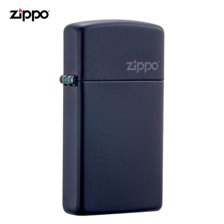 ZIPPO 原装正版纤巧哑漆商标系列zippo打火机送男友礼物1639ZL-A-045168